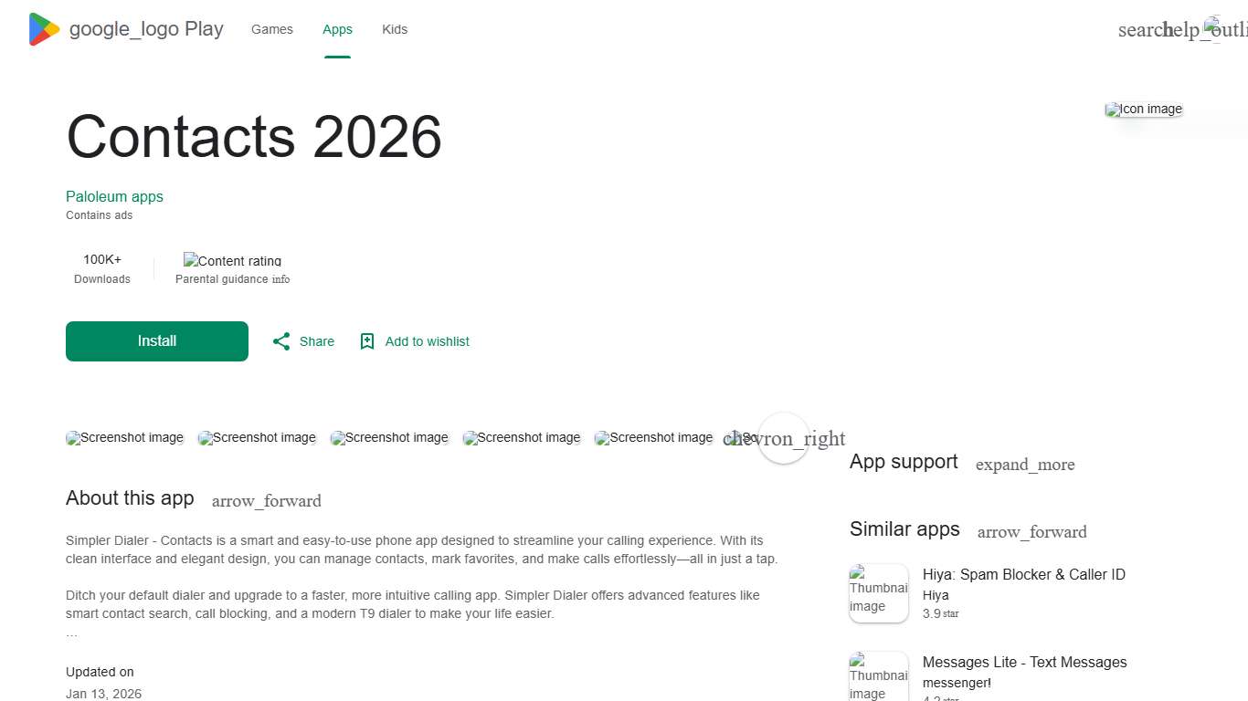Contacts 2026 - Apps on Google Play